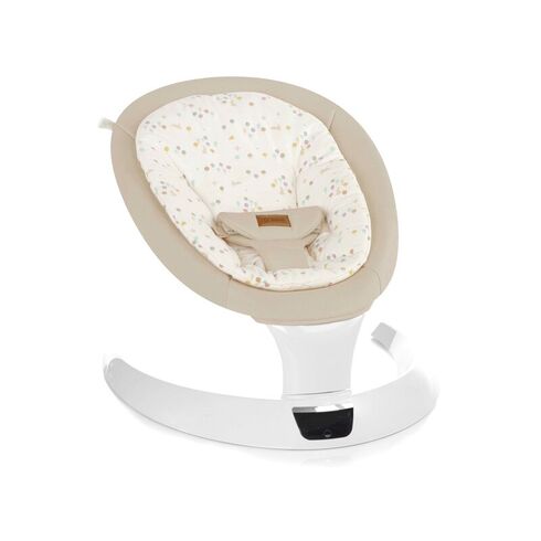 Balansoar electric, Jane, Moon, Cu 5 trepte de viteza, Timer, 12 melodii si 5 sunete ale naturii, Iris, Culoare: Bej