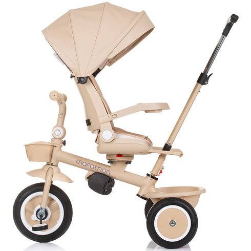 Tricicleta Chipolino Marathon macadamia, Culoare: Crem,poza 5