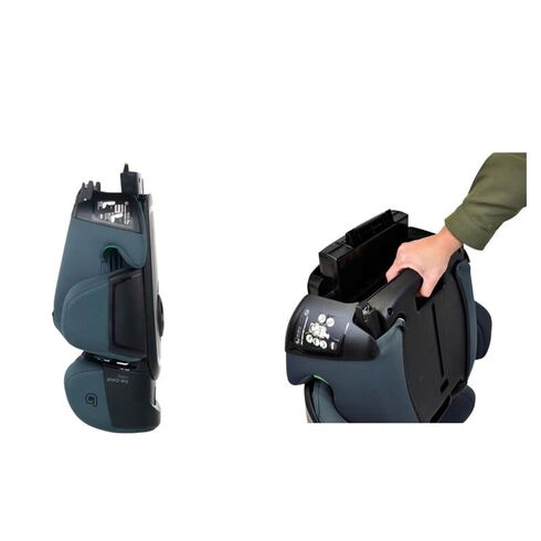 Scaun auto, Be Cool, Foldy, I-Size, 100-150 cm, 4-12 ani, ECE R129, Antracit, Culoare: Gri, Grupa: 15-36kg (4 ani - 12 ani),poza 4