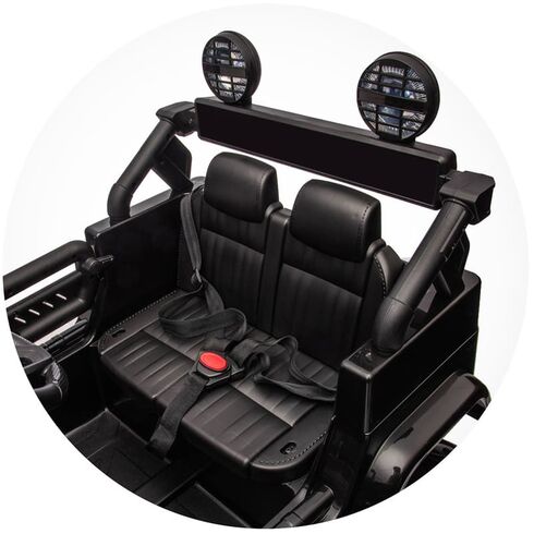 Masinuta electrica Chipolino Toyota FJ Cruiser cu roti EVA Black,poza 10