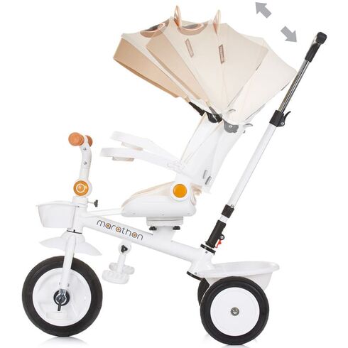 Tricicleta Chipolino Marathon kitten, Culoare: Bej,poza 4
