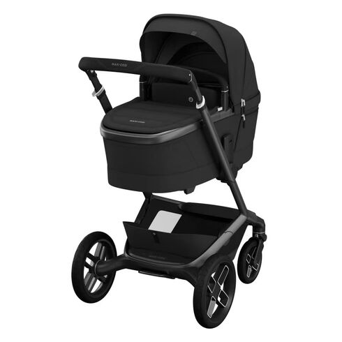 Carucior 2 in 1 Maxi-Cosi FAME TWILLIC BLACK, Culoare: Negru, Model: 2 in 1,poza 2