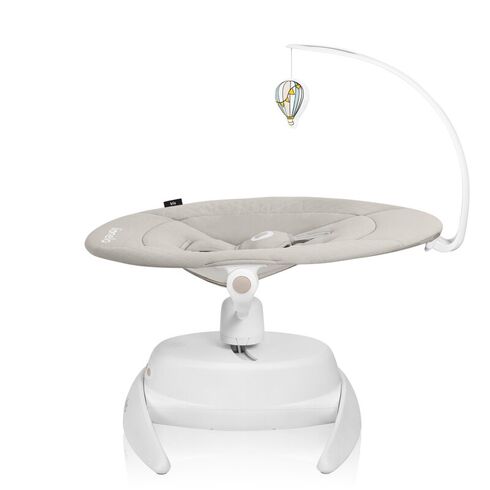 Balansoar, Lionelo, Iris, 2 in 1, Rotire 360 grade, Electric, Pana la 9 kg, Bej, Culoare: Bej,poza 7