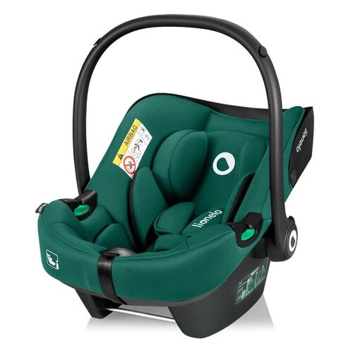 Scoica auto, Lionelo, i-Size Astrid, Include baza Isofix, 0-13 Kg, 40-87 cm, Testat ADAC, Conform cu R129, Verde, Culoare: Verde inchis, Grupa: 0-13kg (0 luni - 12 luni),poza 3
