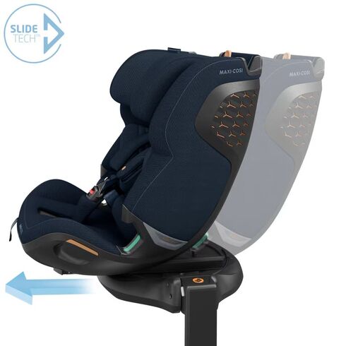 Scaun Auto I-Size Maxi-Cosi EMERALD 360 PRO AUTHENTIC BLUE, Culoare: Albastru, Grupa: 0-36kg (0 luni - 12 ani) - poza 13 - ExclusivMAG.ro