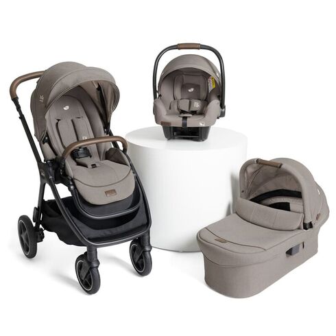Carucior multifunctional Joie 3 in 1 Finiti Signature Maple, Culoare: Crem  - ExclusivMAG.ro
