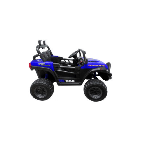 Masinuta electrica cu telecomanda Auto X16, varsta 1-5 ani, roti EVA, scaun din piele ECO, putere 90W, R-Sport - Albastru, Culoare: Albastru, Capacitate acumulator: 12V,poza 3