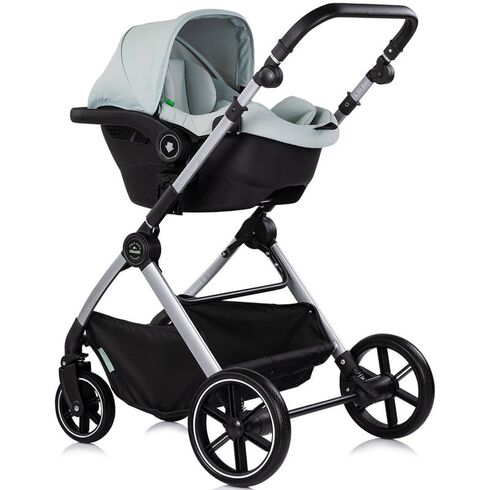 Carucior Chipolino Pearl 3 in 1 matcha, Culoare: Turcoaz, Model: 3 in 1 - poza 9 - ExclusivMAG.ro