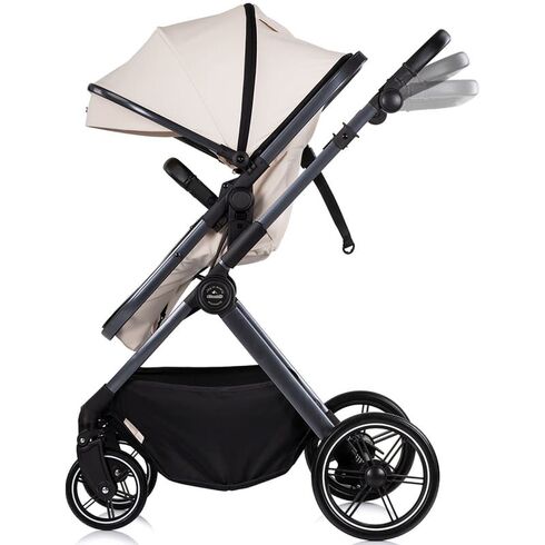 Carucior Chipolino Pearl 2 in 1 cashmere, Culoare: Bej, Model: 2 in 1,poza 5