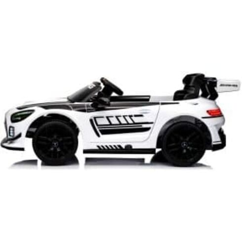 Masinuta electrica cu telecomanda MERCEDES GT3 EVO, varsta 1-5 ani, putere 90W - Alb, Culoare: Alb, Capacitate acumulator: 12V - poza 3 - ExclusivMAG.ro