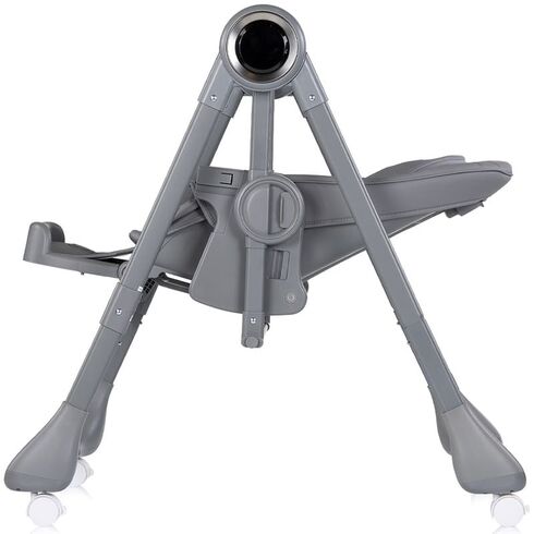 Scaun de masa si leagan electric Chipolino Master Class 2 in 1 charcoal, Culoare: Gri,poza 7