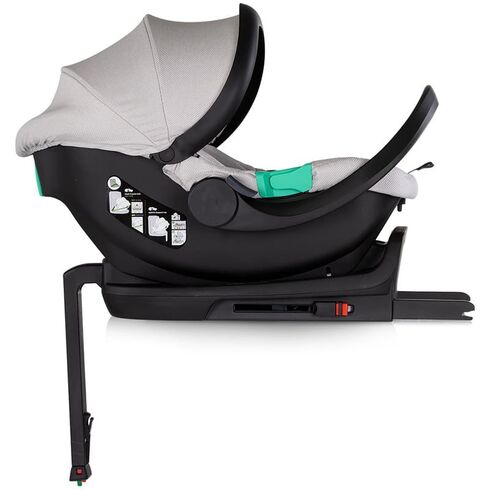 Carucior Chipolino Aurora 3 in 1 platinum, Culoare: Gri deschis, Model: 3 in 1 - poza 13 - ExclusivMAG.ro