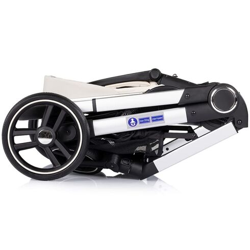 Carucior Chipolino Euphoria 3 in 1 cashmere, Culoare: Bej, Model: 3 in 1,poza 11