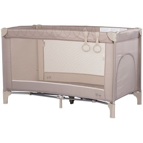 Patut pliabil Chipolino Capri latte, Culoare: Crem, Dimensiuni: 120x60 - poza 2 - ExclusivMAG.ro