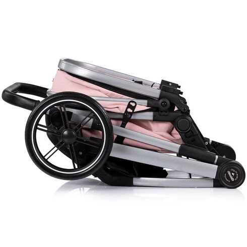 Carucior Chipolino Pearl 3 in 1 powder pink, Culoare: Roz, Model: 3 in 1 - poza 14 - ExclusivMAG.ro
