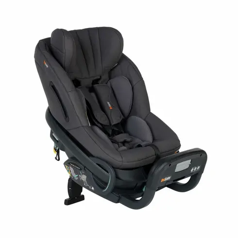 Scaun auto BeSafe Stretch² Dark Grey Mélange, Culoare: Gri/Negru, Grupa: 9-25kg (9 luni - 7 ani)  - ExclusivMAG.ro