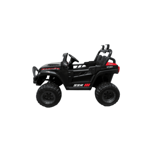 Masinuta electrica cu telecomanda Auto X16, varsta 1-5 ani, roti EVA, scaun din piele ECO, putere 90W, R-Sport - Negru, Culoare: Negru, Capacitate acumulator: 12V,poza 2