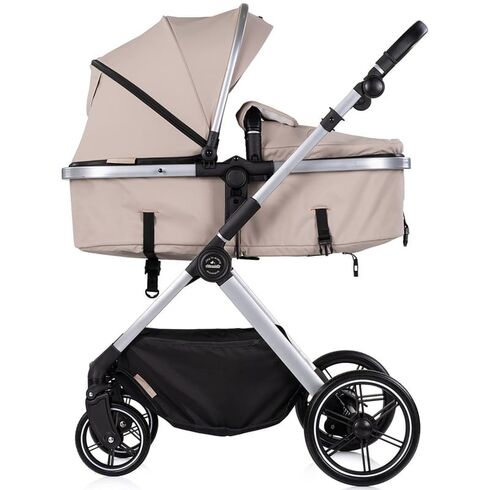 Carucior Chipolino Pearl 3 in 1 latte, Culoare: Crem, Model: 3 in 1 - poza 8 - ExclusivMAG.ro
