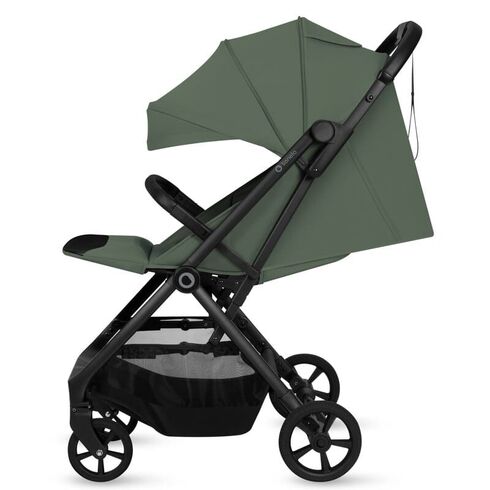 Carucior sport, Lionelo, Tansi, Pliere automata, Ultracompact, 6-48 luni, Sustine 22 kg, Verde, Culoare: Verde inchis, Model: sport - poza 4 - ExclusivMAG.ro