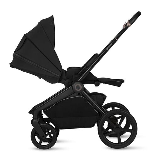 Carucior 3 in 1 Lionelo Freya, Cu landou si scoica ADAC, pana la 22 kg, 0 luni+, Negru, Culoare: Negru, Model: 3 in 1 - poza 9 - ExclusivMAG.ro
