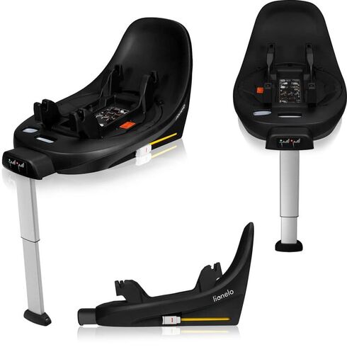 Baza scaun auto i-Size, Lionelo, Moxie Next, Rotativa 360, Negru - poza 9 - ExclusivMAG.ro