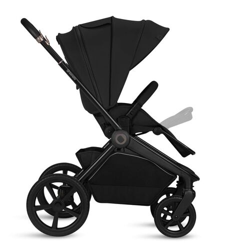 Carucior 3 in 1 Lionelo Freya, Cu landou si scoica ADAC, pana la 22 kg, 0 luni+, Negru, Culoare: Negru, Model: 3 in 1 - poza 12 - ExclusivMAG.ro