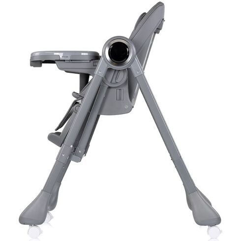 Scaun de masa si leagan electric Chipolino Master Class 2 in 1 charcoal, Culoare: Gri,poza 4