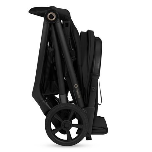 Carucior sport, Lionelo, Tansi, Pliere automata, Ultracompact, 6-48 luni, Sustine 22 kg, Negru, Culoare: Negru, Model: sport - poza 8 - ExclusivMAG.ro