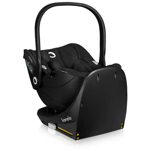 Baza scaun auto i-Size, Lionelo, Moxie Next, Rotativa 360, Negru - poza 6 - ExclusivMAG.ro
