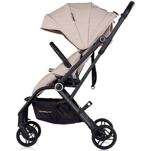 Carucior sport Chipolino Go Twist cu sezut rotativ latte, Culoare: Bej, Model: sport - poza 2 - ExclusivMAG.ro