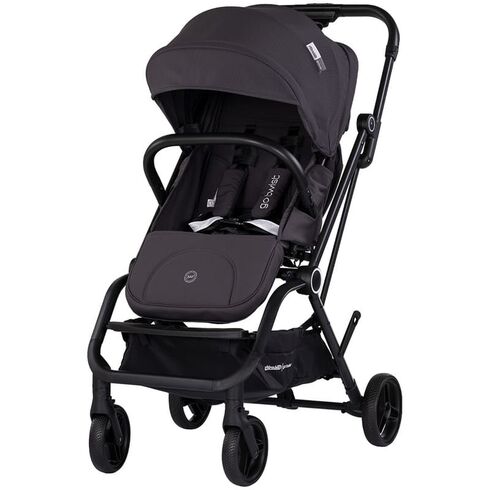 Carucior sport Chipolino Go Twist cu sezut rotativ charcoal, Culoare: Negru, Model: sport  - ExclusivMAG.ro