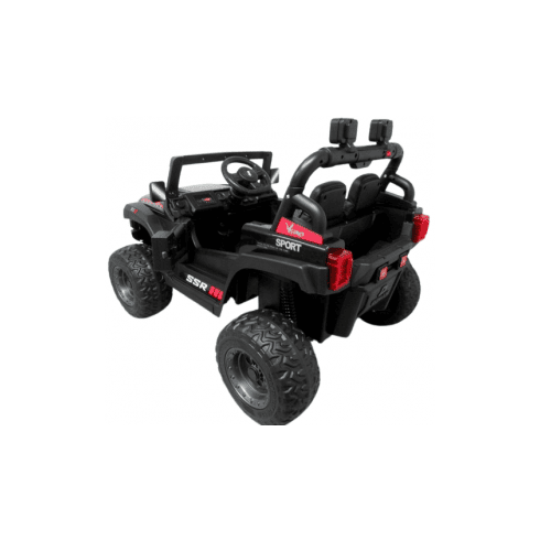 Masinuta electrica cu telecomanda Auto X16, varsta 1-5 ani, roti EVA, scaun din piele ECO, putere 90W, R-Sport - Negru, Culoare: Negru, Capacitate acumulator: 12V,poza 5