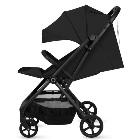 Carucior sport, Lionelo, Tansi, Pliere automata, Ultracompact, 6-48 luni, Sustine 22 kg, Negru, Culoare: Negru, Model: sport - poza 4 - ExclusivMAG.ro
