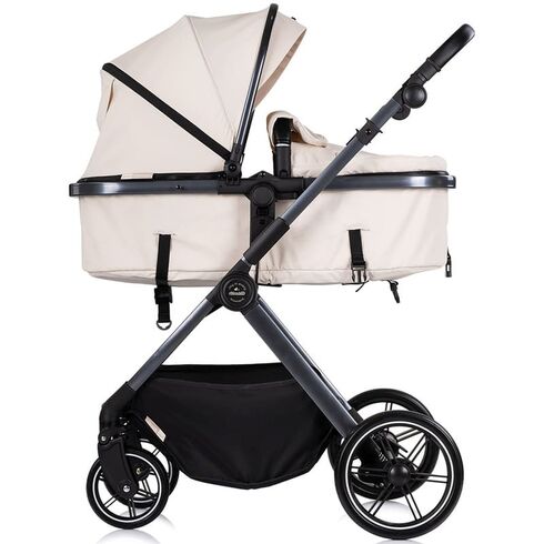Carucior Chipolino Pearl 2 in 1 cashmere, Culoare: Bej, Model: 2 in 1,poza 8