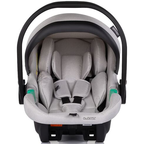 Carucior Chipolino Aurora 3 in 1 platinum, Culoare: Gri deschis, Model: 3 in 1 - poza 12 - ExclusivMAG.ro