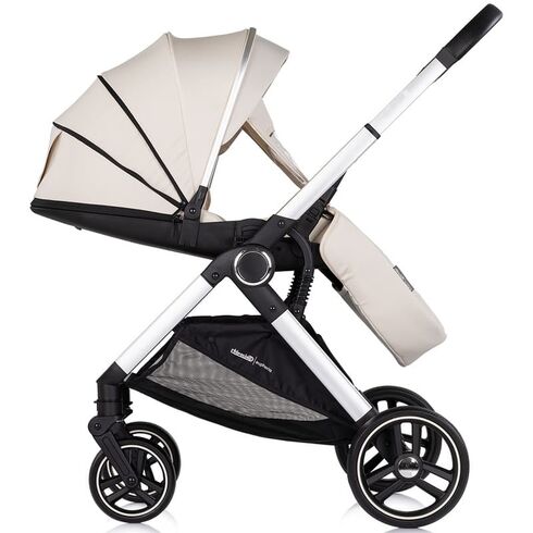 Carucior Chipolino Euphoria 3 in 1 cashmere, Culoare: Bej, Model: 3 in 1,poza 9