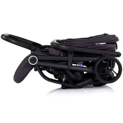 Carucior sport Chipolino Go Twist cu sezut rotativ charcoal, Culoare: Negru, Model: sport - poza 6 - ExclusivMAG.ro