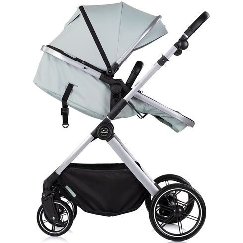 Carucior Chipolino Pearl 2 in 1 matcha, Culoare: Turcoaz, Model: 2 in 1,poza 6