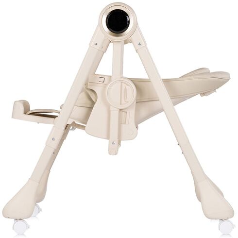Scaun de masa si leagan electric Chipolino Master Class 2 in 1 latte, Culoare: Bej,poza 7