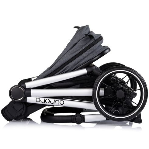 Carucior Chipolino Aurora 3 in 1 charcoal, Culoare: Gri, Model: 3 in 1 - poza 13 - ExclusivMAG.ro