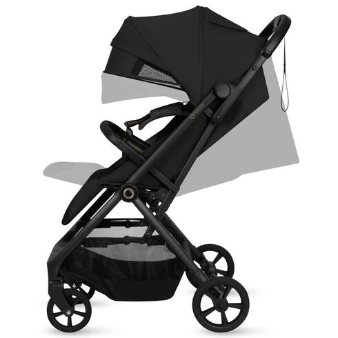 Carucior sport, Lionelo, Tansi, Pliere automata, Ultracompact, 6-48 luni, Sustine 22 kg, Negru, Culoare: Negru, Model: sport - poza 5 - ExclusivMAG.ro