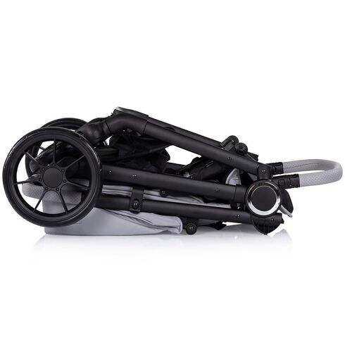 Carucior sport Chipolino Ultera cu husa picioare platinum, Culoare: Gri deschis, Model: sport - poza 6 - ExclusivMAG.ro