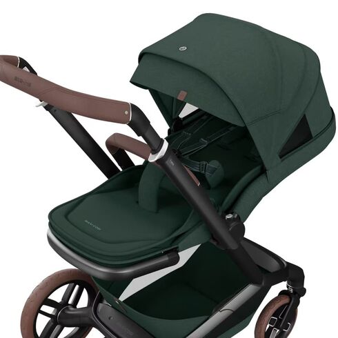 Sistem 3in1 Maxi-Cosi FAME Carucior + Landou Fame + Scoica Pebble 360 PRO2 Twillic Green, Culoare: Verde inchis, Model: 3 in 1 - poza 6 - ExclusivMAG.ro