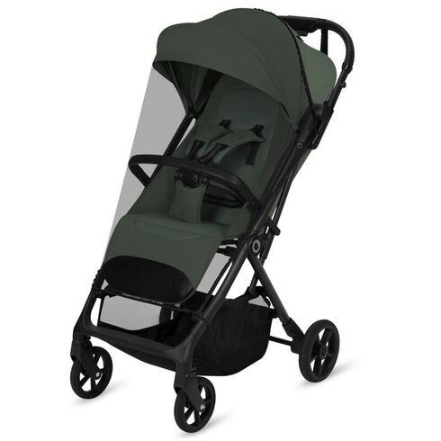 Carucior sport, Lionelo, Tansi, Pliere automata, Ultracompact, 6-48 luni, Sustine 22 kg, Verde, Culoare: Verde inchis, Model: sport - poza 7 - ExclusivMAG.ro