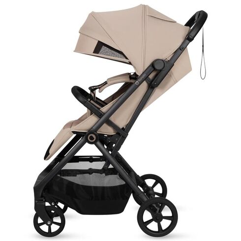 Carucior sport, Lionelo, Tansi, Pliere automata, Ultracompact, 6-48 luni, Sustine 22 kg, Bej, Culoare: Crem, Model: sport - poza 4 - ExclusivMAG.ro