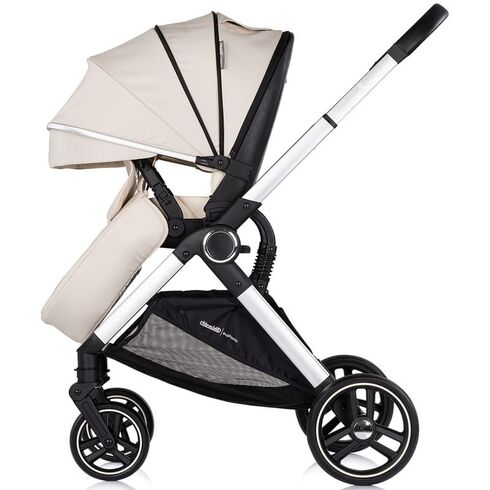 Carucior Chipolino Euphoria 3 in 1 cashmere, Culoare: Bej, Model: 3 in 1,poza 8