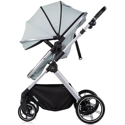 Carucior Chipolino Pearl 2 in 1 matcha, Culoare: Turcoaz, Model: 2 in 1,poza 5