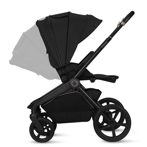 Carucior 3 in 1 Lionelo Freya, Cu landou si scoica ADAC, pana la 22 kg, 0 luni+, Negru, Culoare: Negru, Model: 3 in 1 - poza 10 - ExclusivMAG.ro