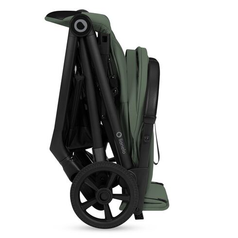 Carucior sport, Lionelo, Tansi, Pliere automata, Ultracompact, 6-48 luni, Sustine 22 kg, Verde, Culoare: Verde inchis, Model: sport - poza 9 - ExclusivMAG.ro