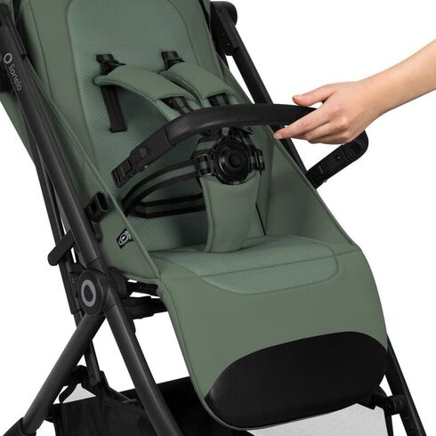 Carucior sport, Lionelo, Tansi, Pliere automata, Ultracompact, 6-48 luni, Sustine 22 kg, Verde, Culoare: Verde inchis, Model: sport - poza 8 - ExclusivMAG.ro